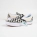 Vans Slip On Checkerboard Comfycush Black White