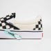 Vans Slip On Checkerboard Comfycush Black White